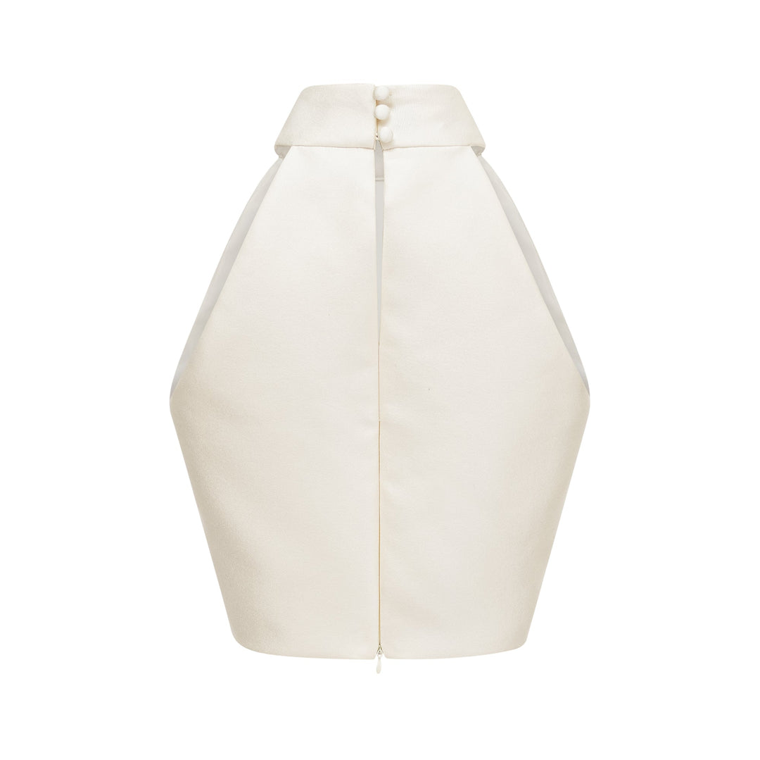 Levoire | Ensemble Coordonné Haut Blanc & Jupe