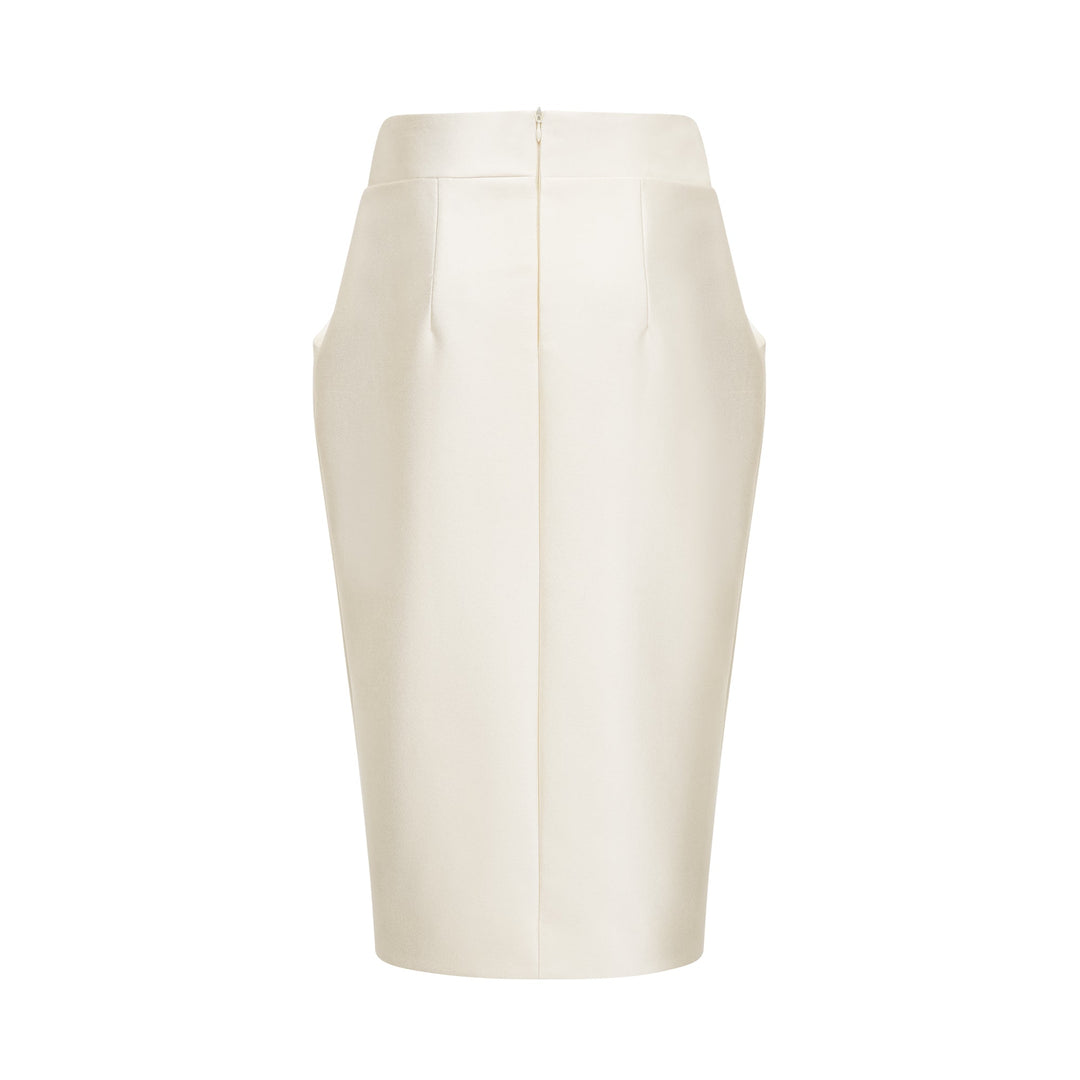 Levoire | Ensemble Coordonné Haut Blanc & Jupe