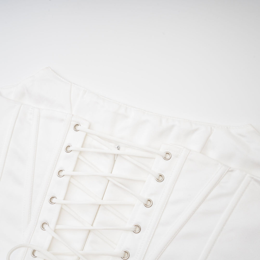 Levoire | Corset Tulle Mini Robe