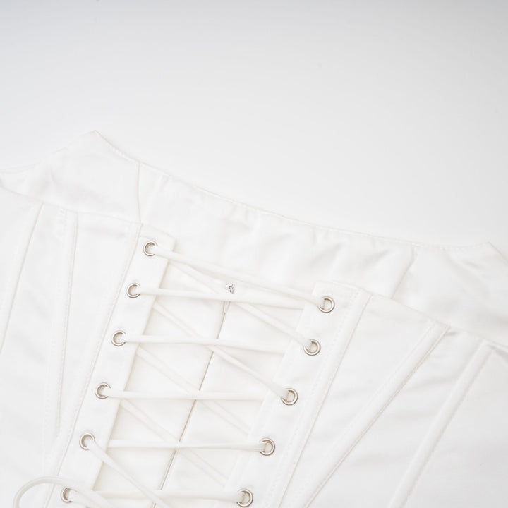 Levoire | Corset Tulle Mini Robe