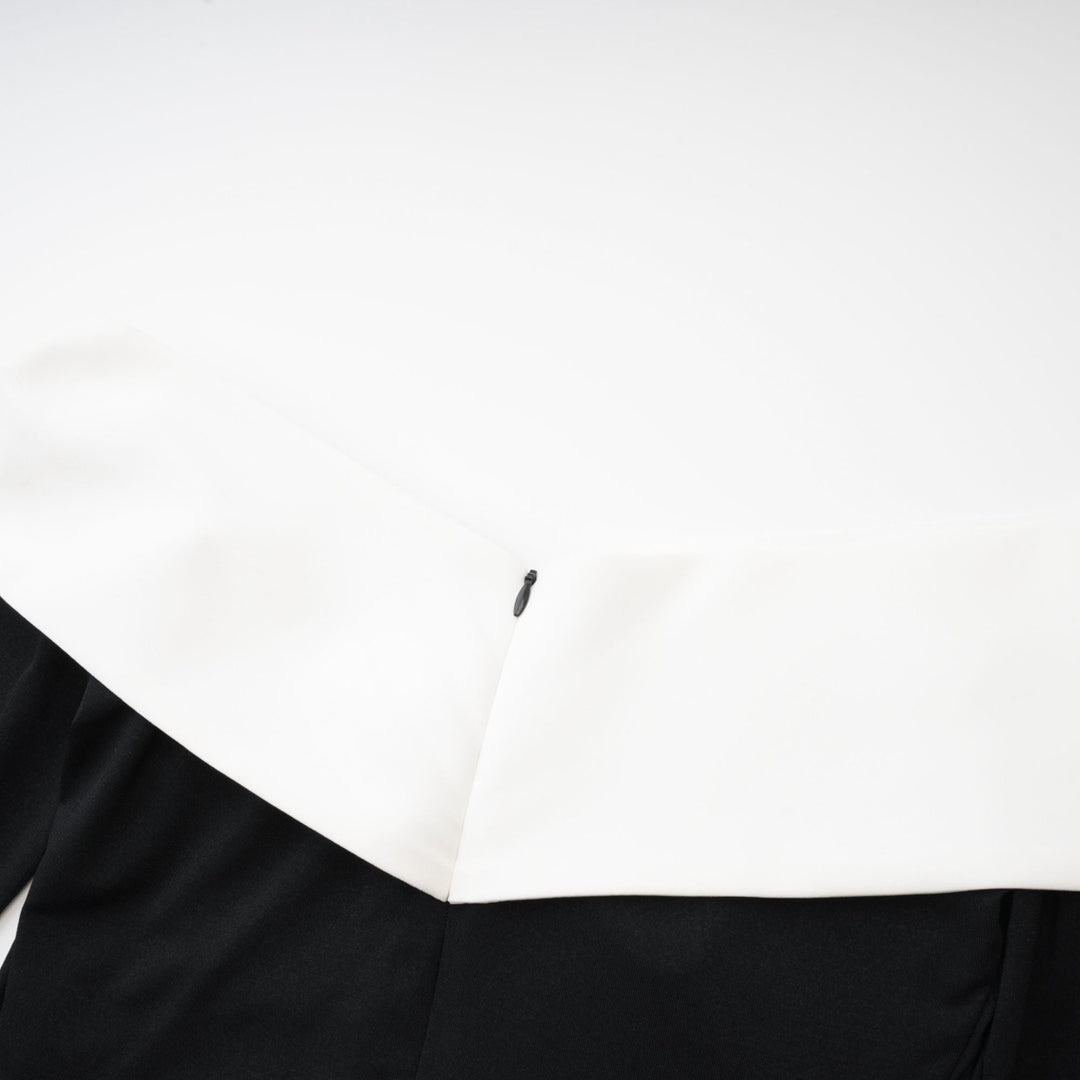 Levoire | Robe Maxi Asymétrique À Manches Longues