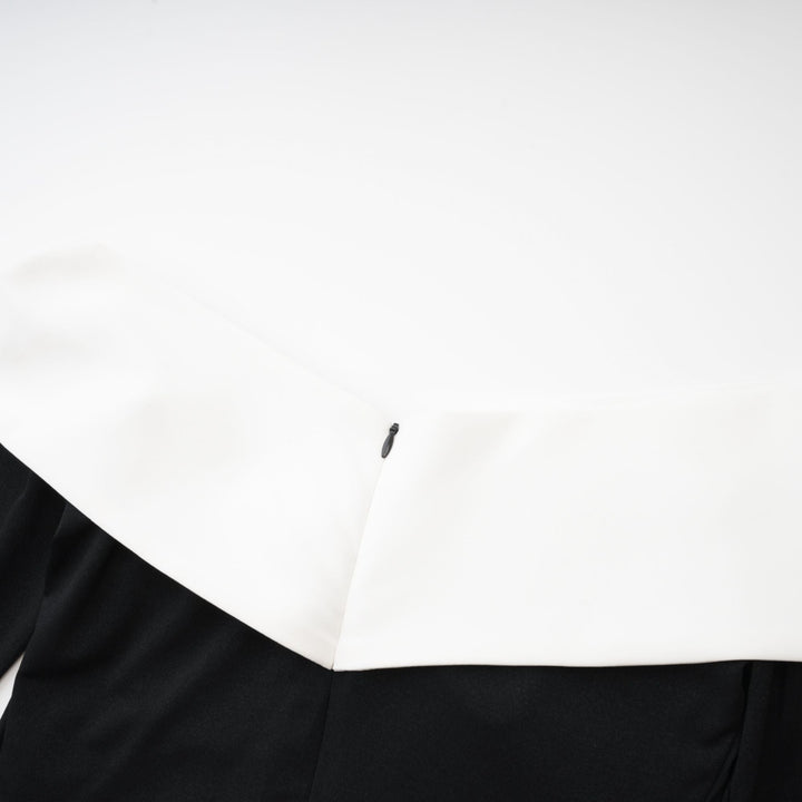 Levoire | Robe Maxi Asymétrique À Manches Longues