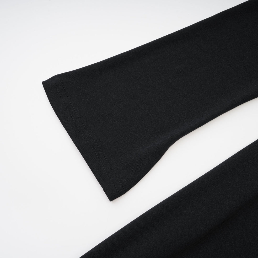 Levoire | Robe Maxi Asymétrique À Manches Longues
