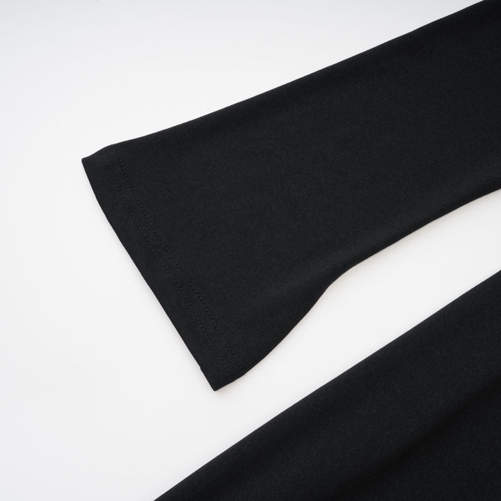 Levoire | Robe Maxi Asymétrique À Manches Longues