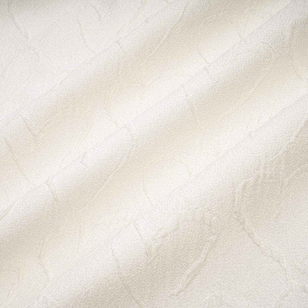 Levoire | Nœud De Ruban Blanc Robe Midi Brodée