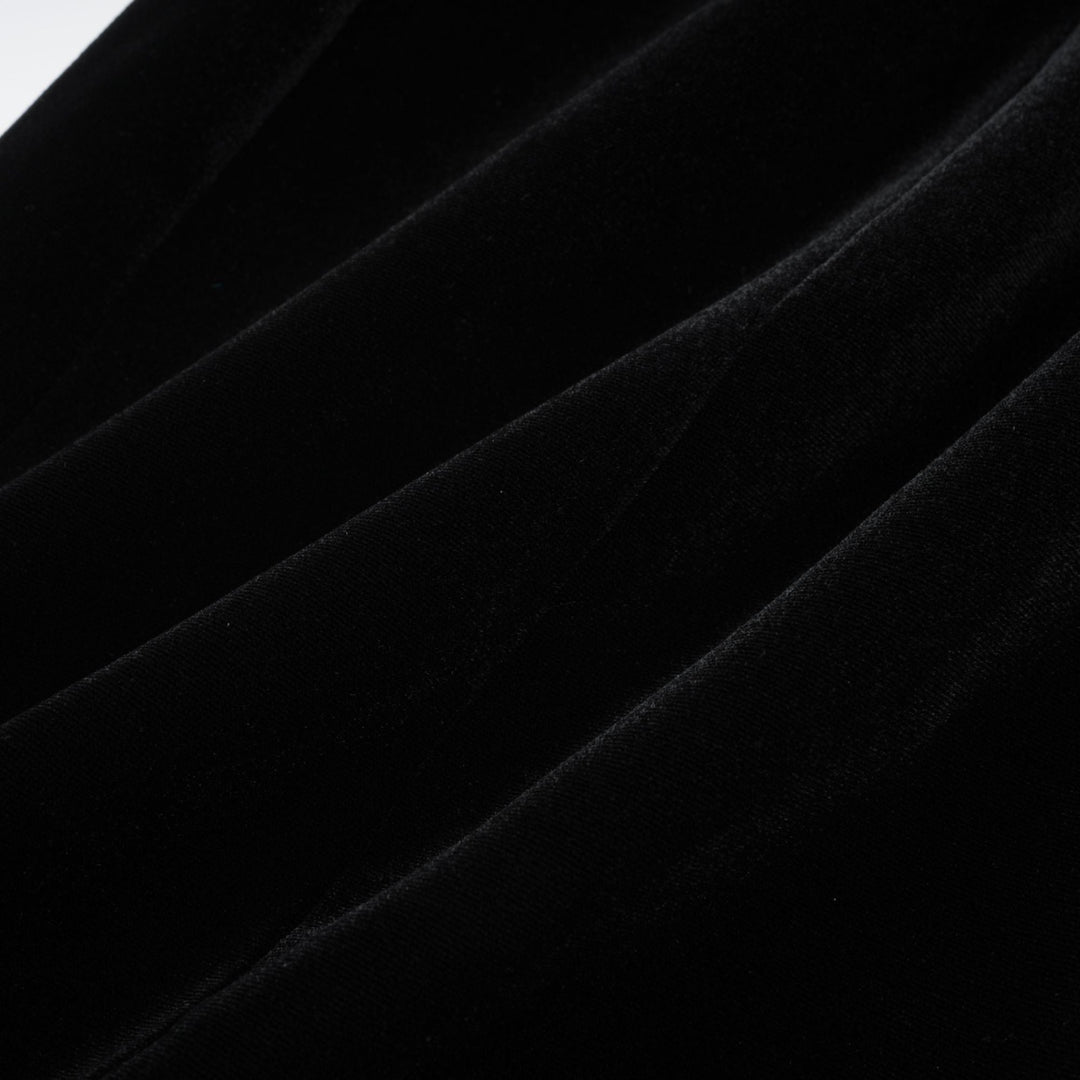 Levoire | Robe Mini Velours À Manches Longues