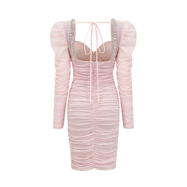 Levoire | Robe Midi En Maille Rosier