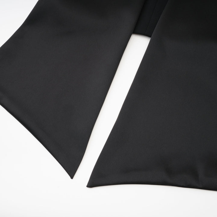 Levoire | Robe Mini À Noeud Surdimensionnée Noire