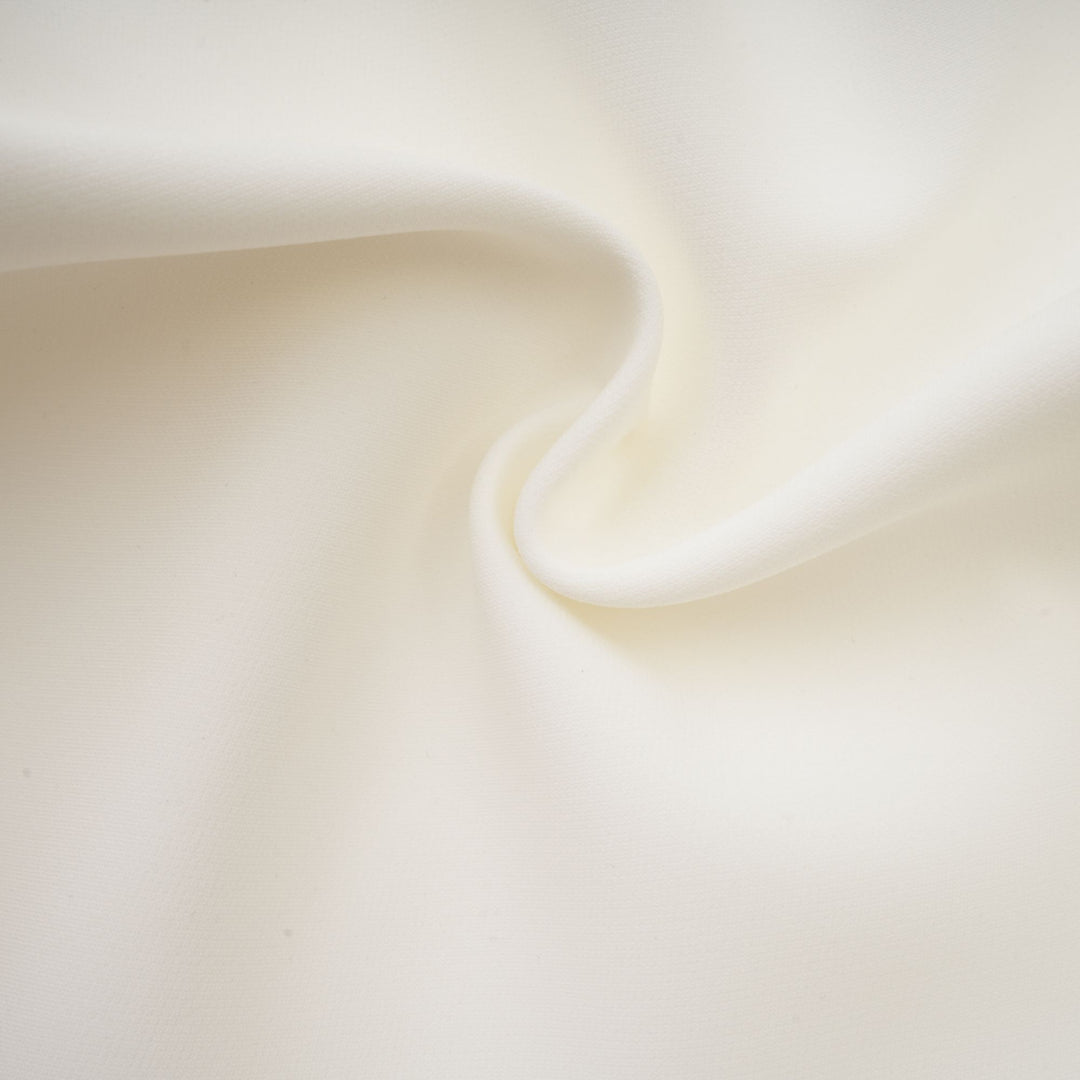 Levoire | Robe Évasée Blanche À Épaules Dénudées