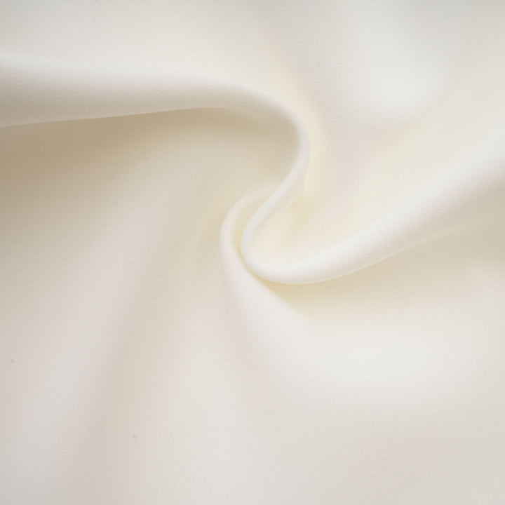 Levoire | Robe Évasée Blanche À Épaules Dénudées
