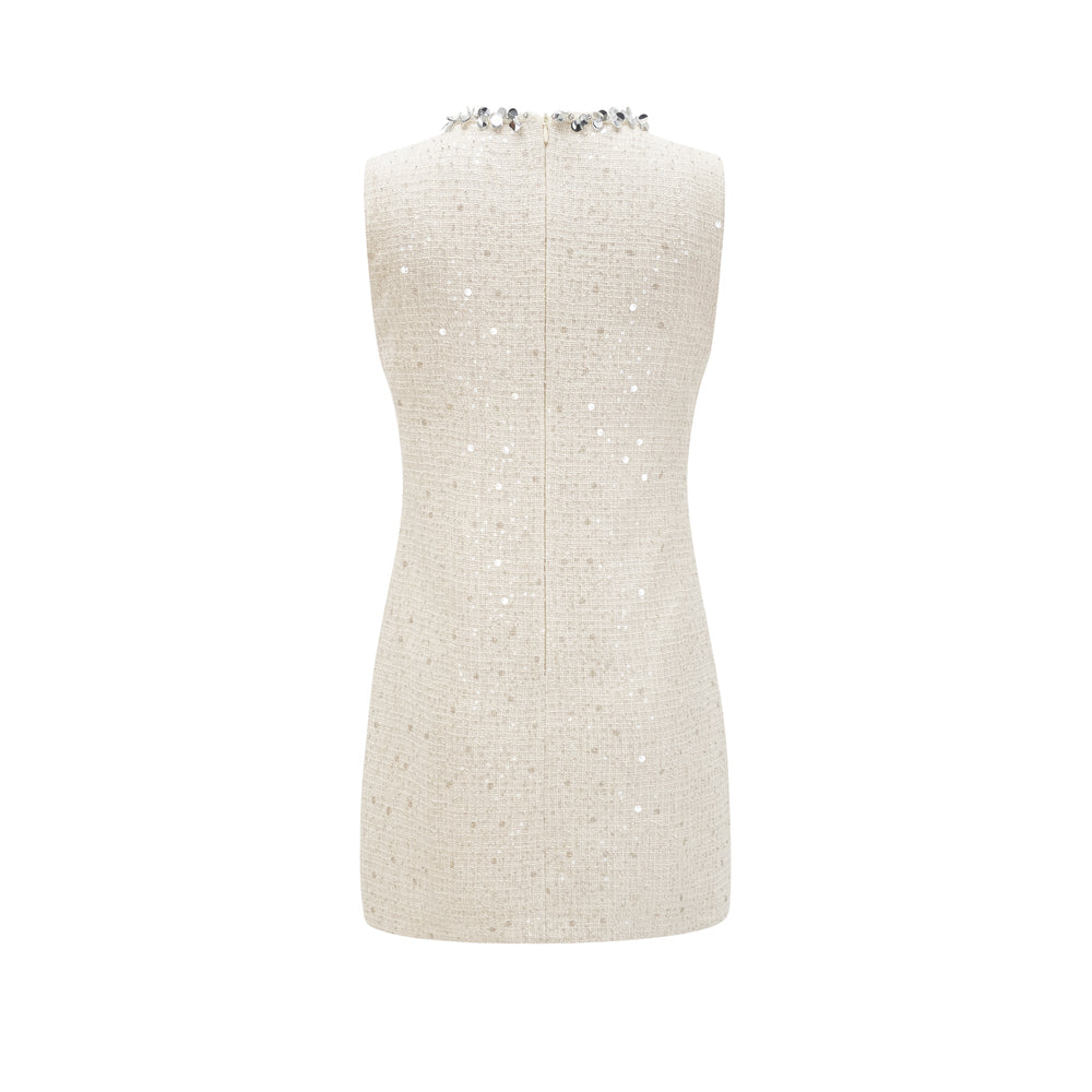 Levoire | Robe Mini En Tweed Pailleté