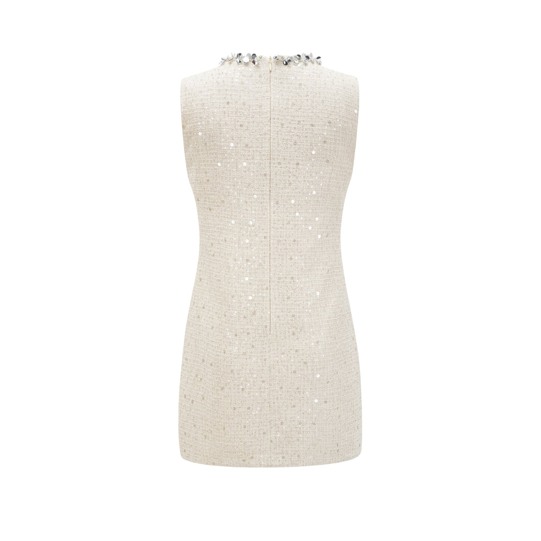 Levoire | Robe Mini En Tweed Pailleté