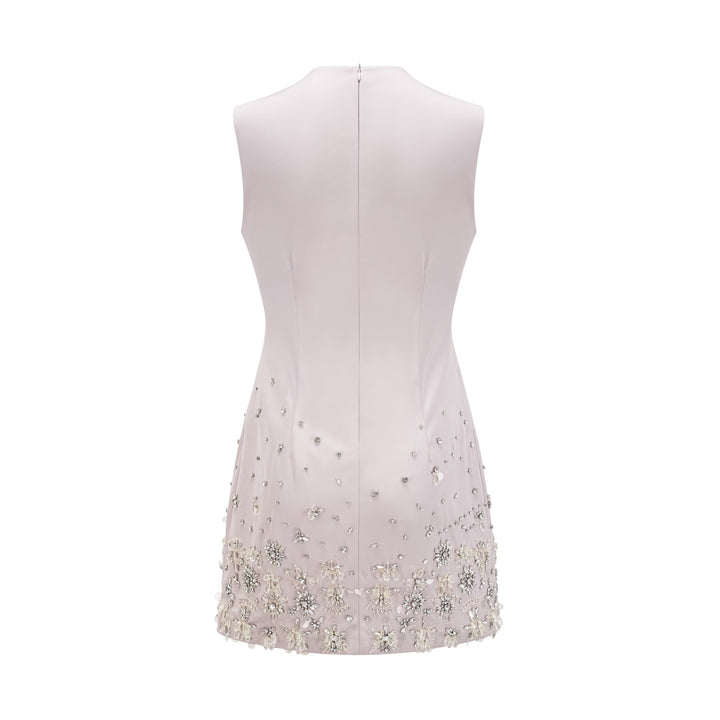 Levoire | Robe Mini Sans Manches Décorée De Perles
