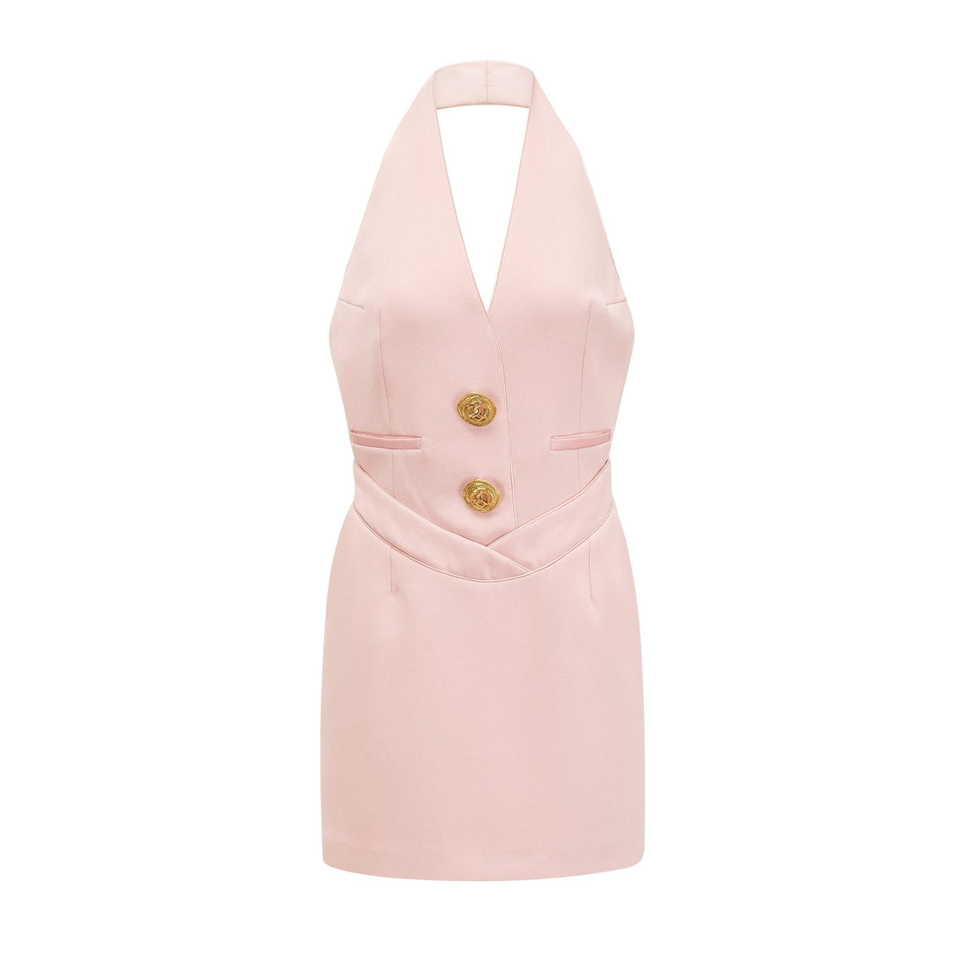 Levoire | Débardeur Robe Mini Noire Rosa