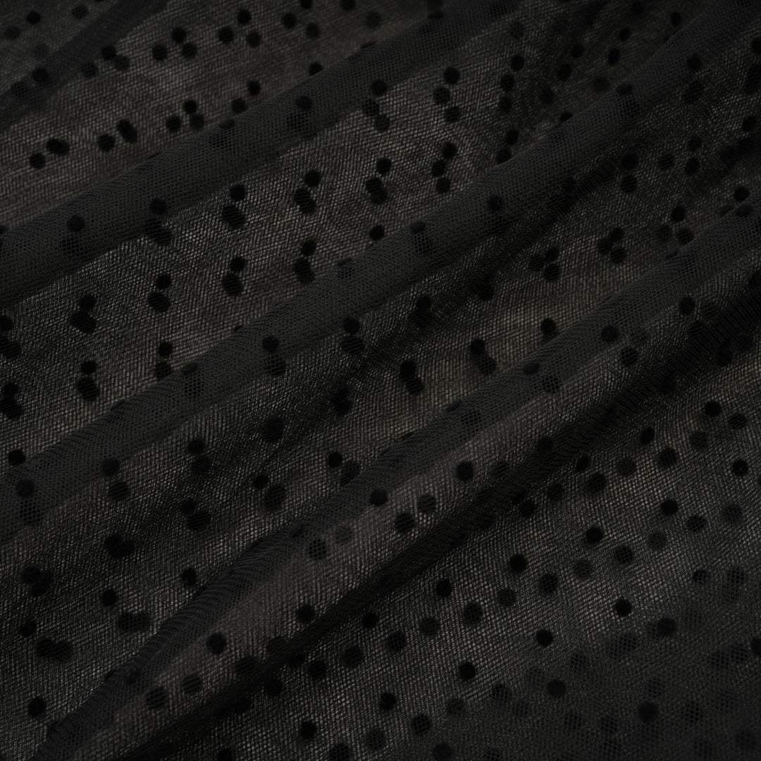 Levoire | Robe Mini En Tulle À Pois