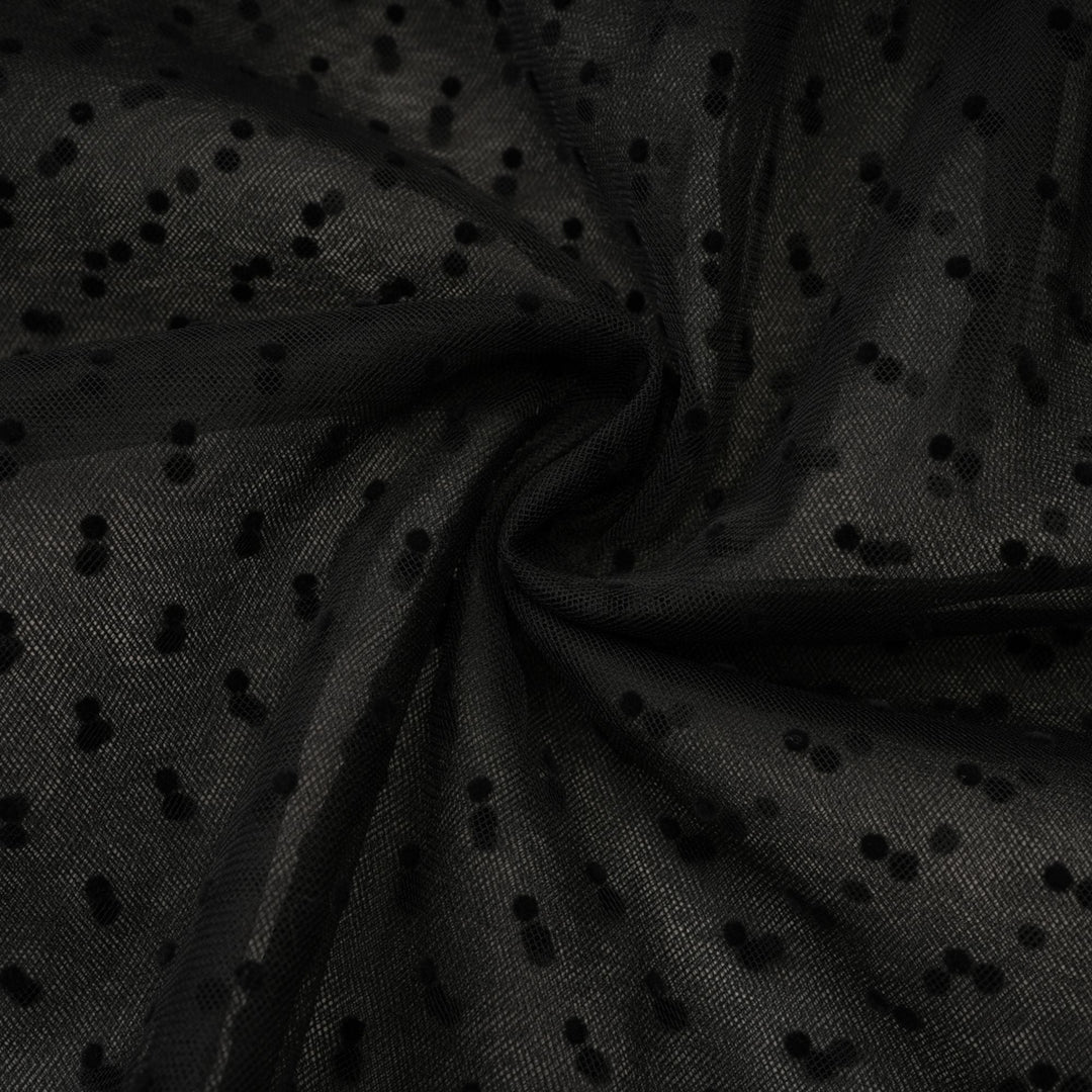 Levoire | Robe Mini En Tulle À Pois