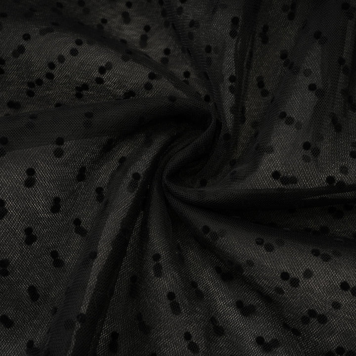 Levoire | Robe Mini En Tulle À Pois
