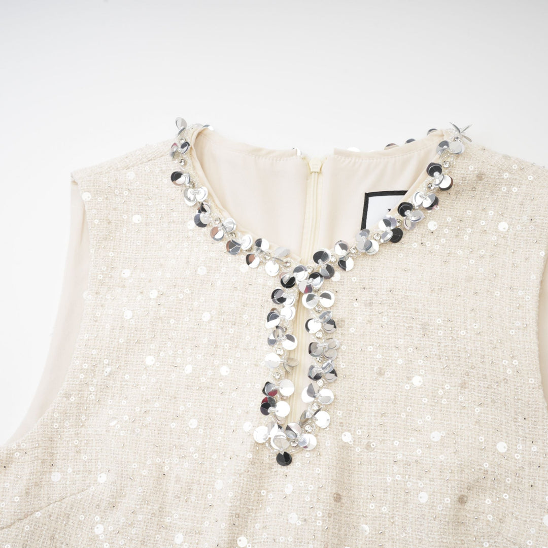 Levoire | Robe Mini En Tweed Pailleté