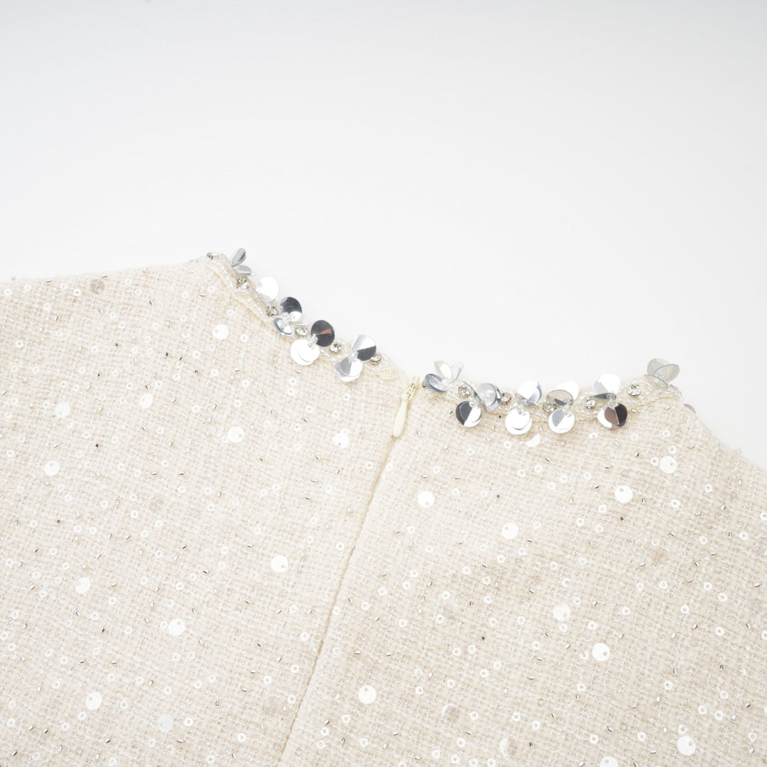 Levoire | Robe Mini En Tweed Pailleté