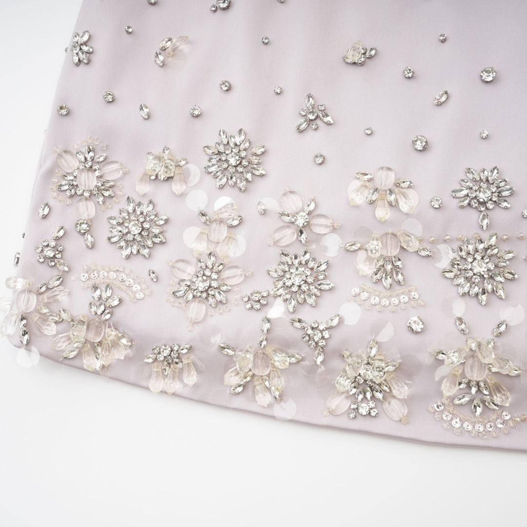 Levoire | Robe Mini Sans Manches Décorée De Perles