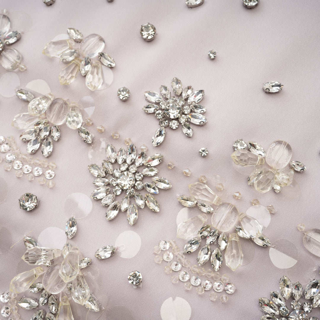 Levoire | Robe Mini Sans Manches Décorée De Perles