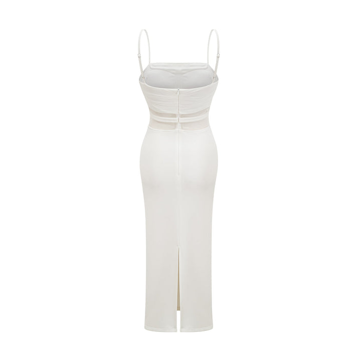 Levoire | Robe Midi Semi Transparente