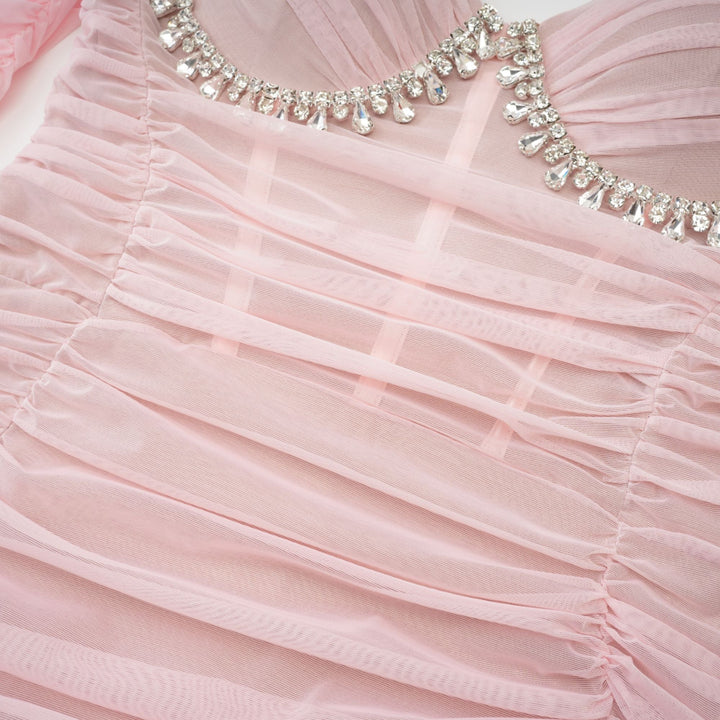 Levoire | Robe Midi En Maille Rosier