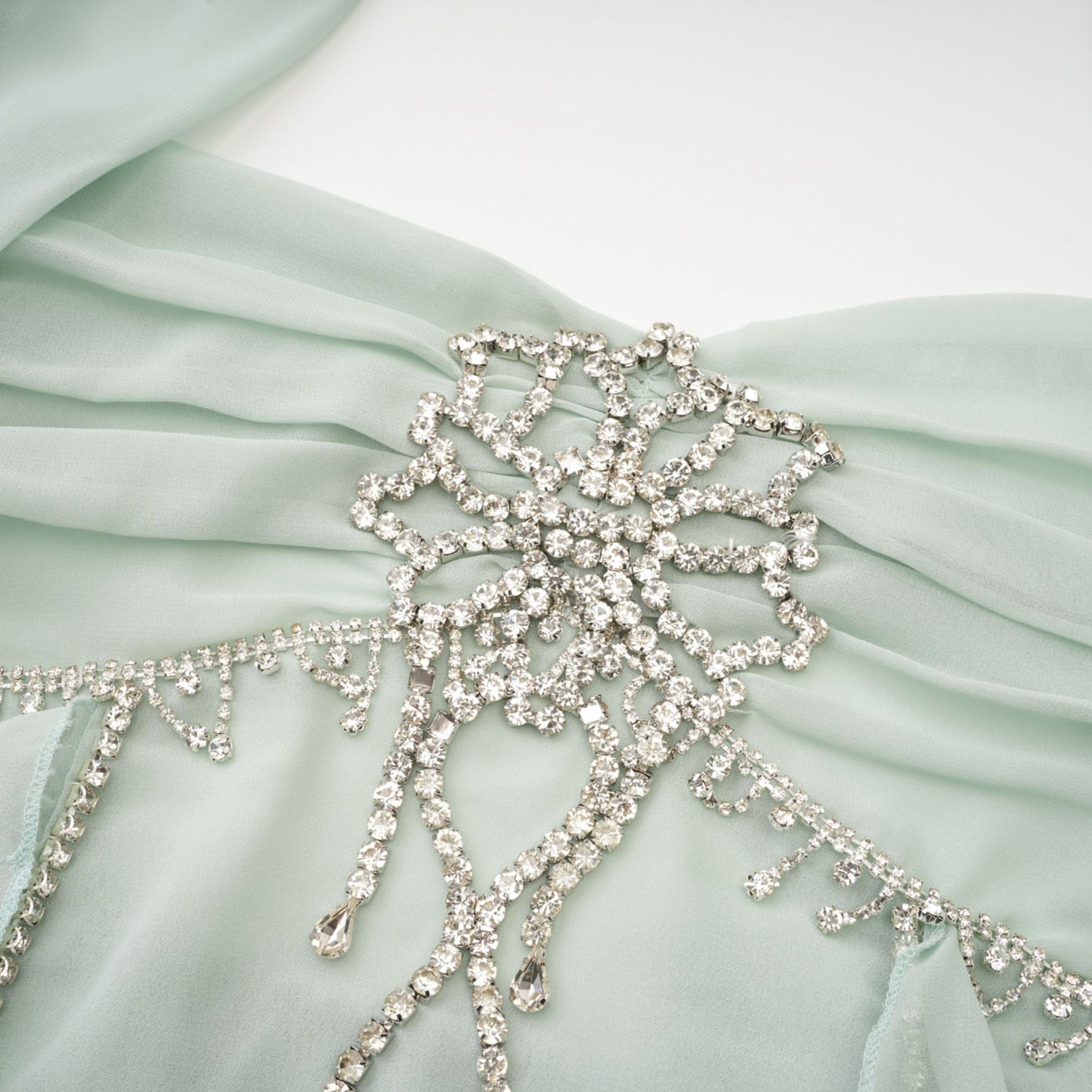 Levoire | Robe Midi À Volants Décorés