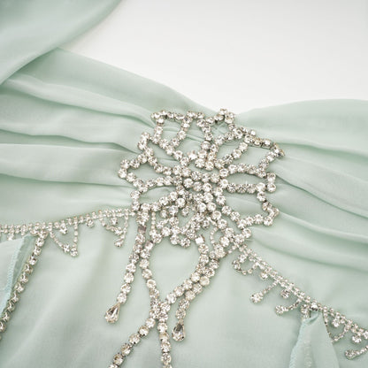 Levoire | Robe Midi À Volants Décorés