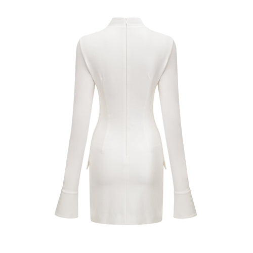 Levoire | Robe Mini Évasée À Taille Ajustée