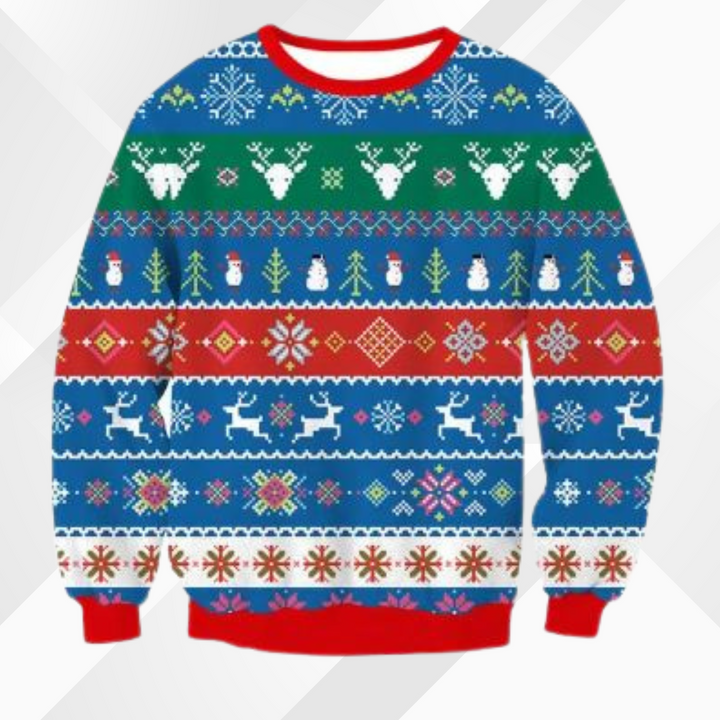 Levoire | Pull De Noël Confortable Bleu clair