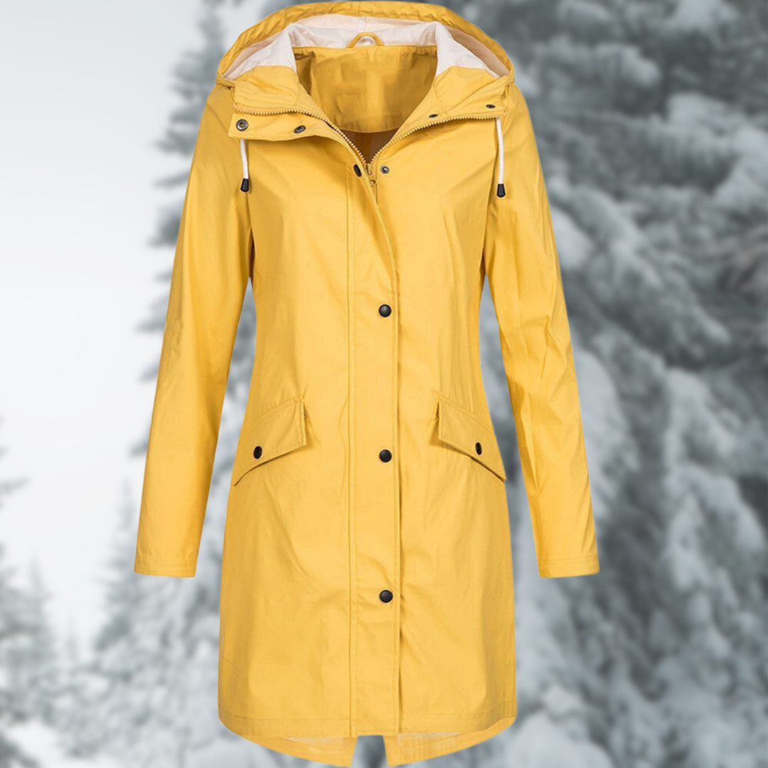 Levoire | Mode, Long Et Imperméable Manteau De Pluie Jaune