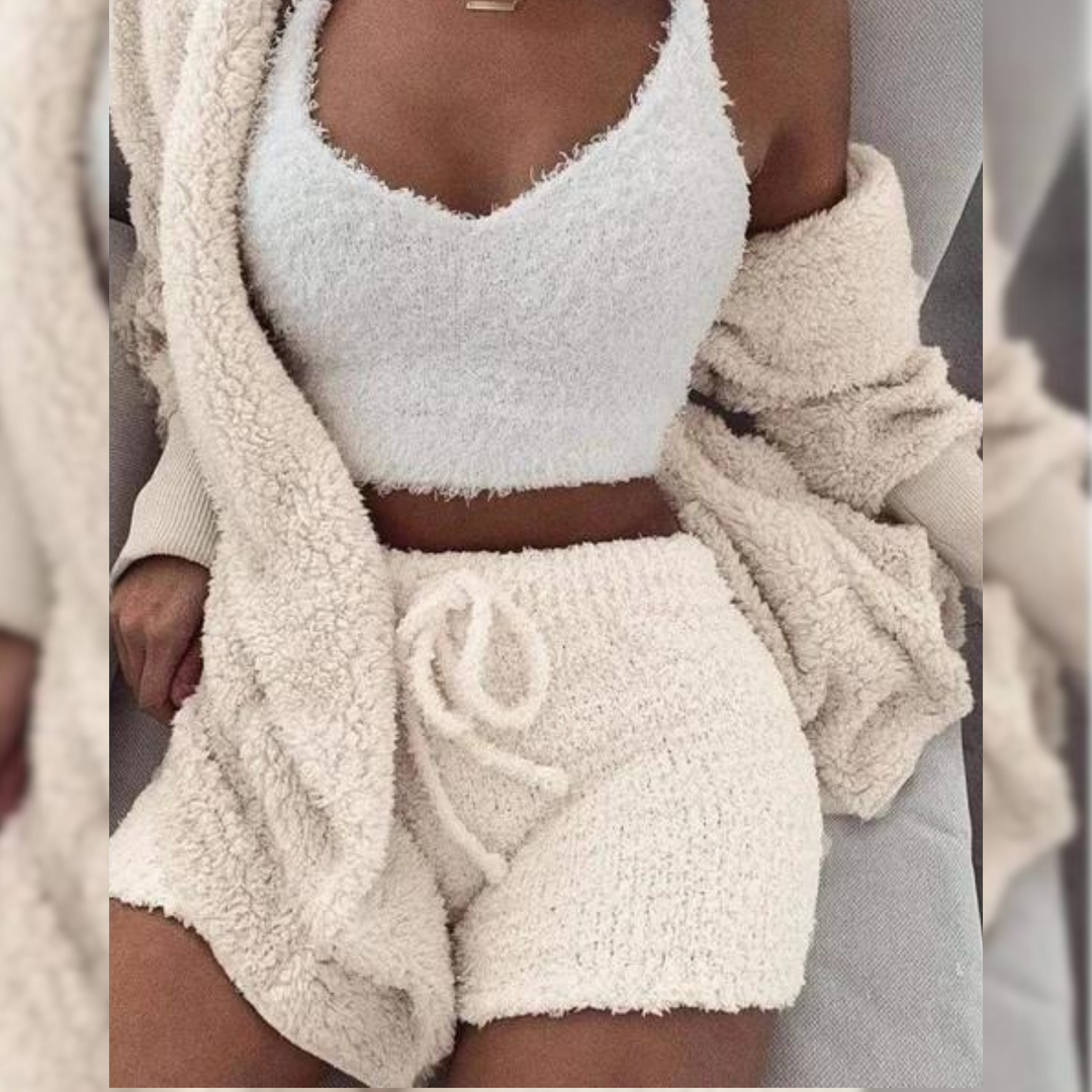 Levoire | Ensemble Tricot Douillet Beige
