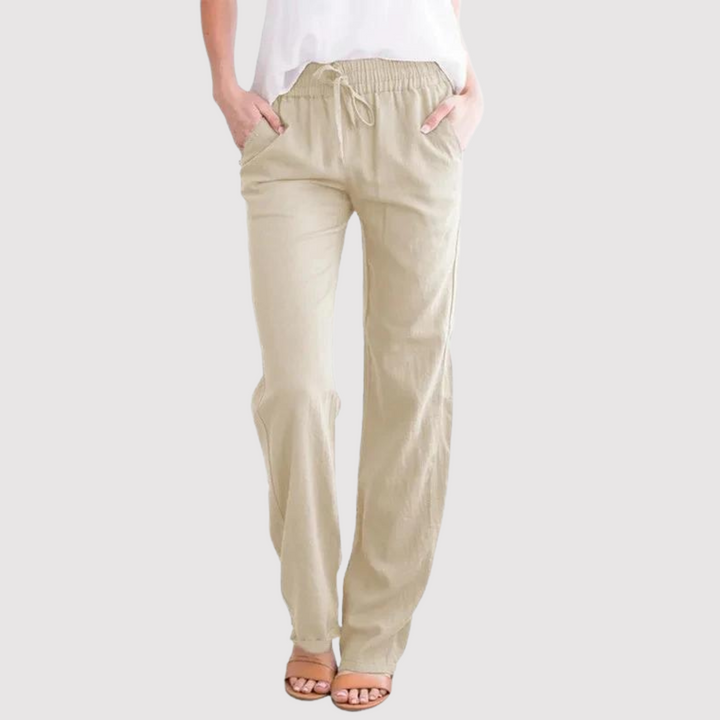 Levoire | Pantalon Avec Cordon De Serrage Beige