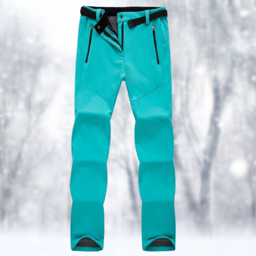 Levoire | Pantalon De Randonnée Durable Et Imperméable Pour Femmes Turquoise