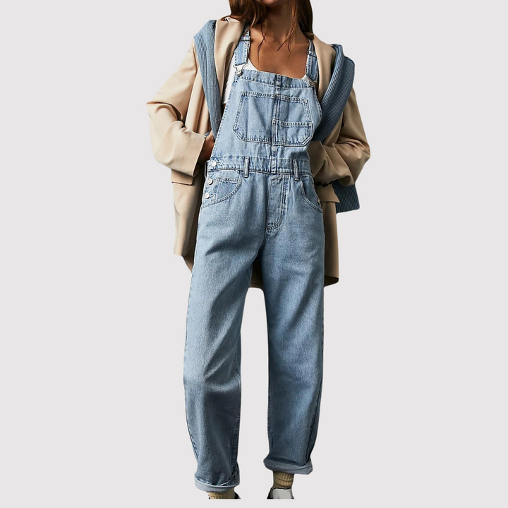 Levoire | Salopettes En Denim Pour Femmes Bleu 2