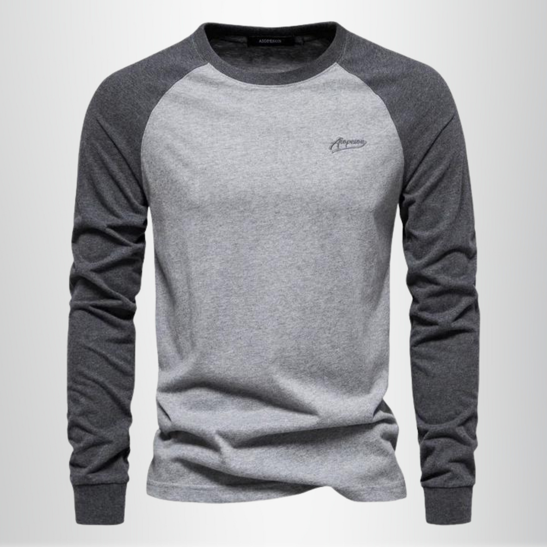 Levoire | Pull À Manches Longues Pour Hommes Gris