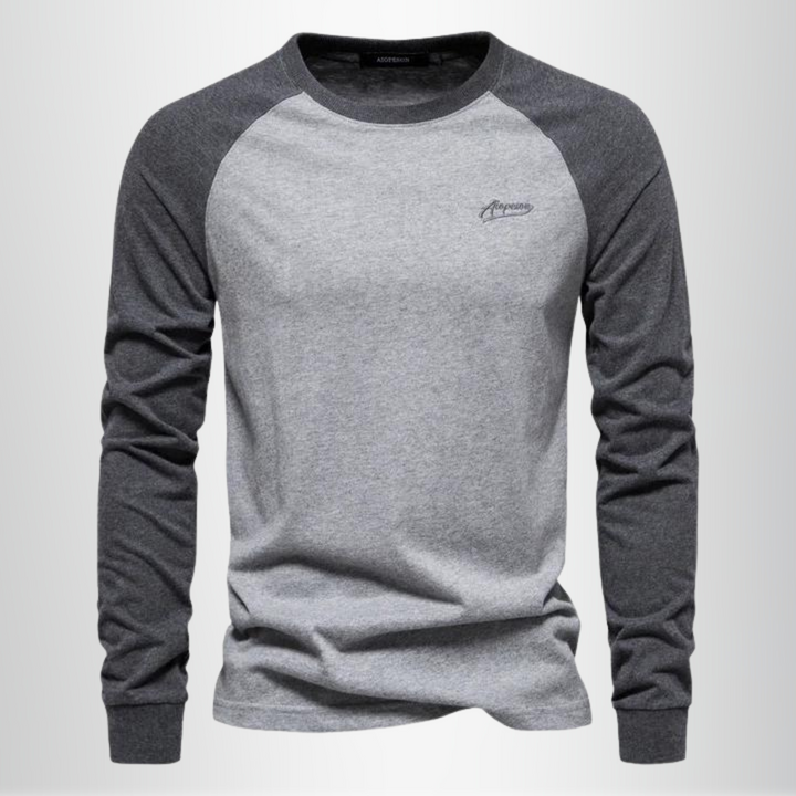 Levoire | Pull À Manches Longues Pour Hommes Gris
