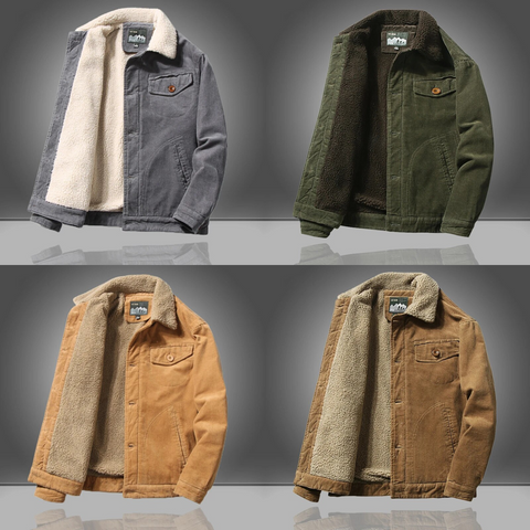 Levoire | Veste En Polaire À Manches Longues Chaudes Avec Boutons