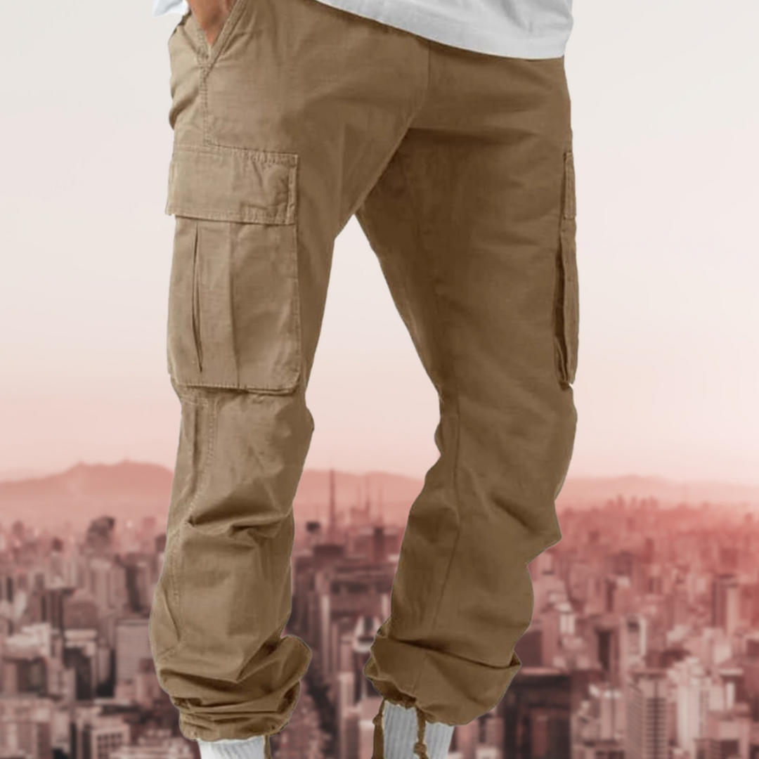 Levoire | Pantalons Pour Hommes Élégants Khaki