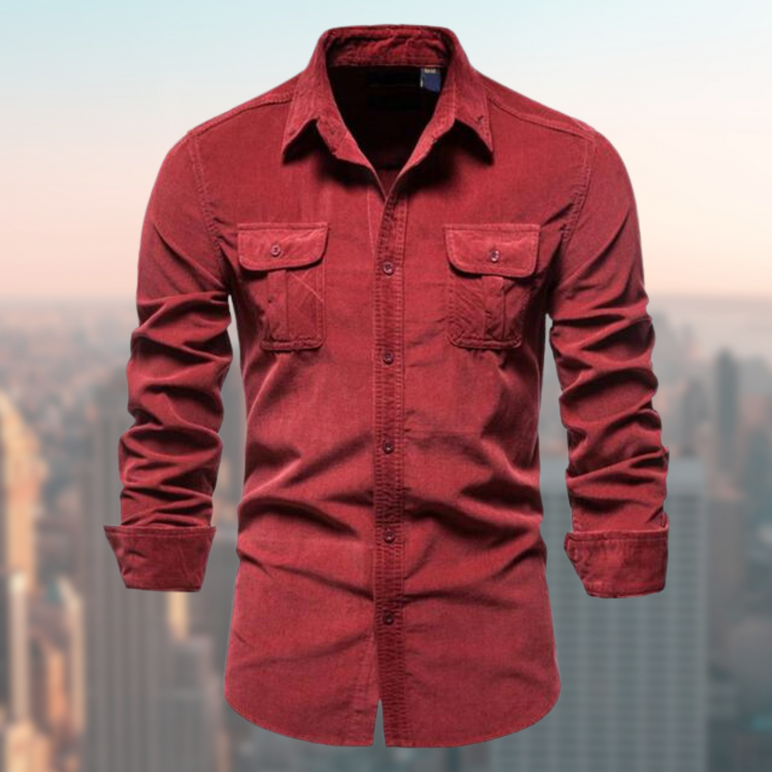 Levoire | Chemise Pour Hommes Rot