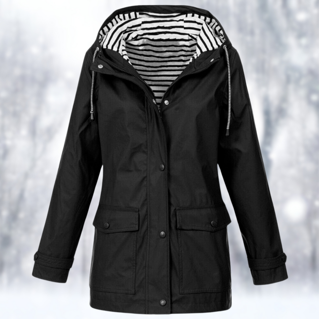 Levoire | Veste Imperméable Pour Femme Noir