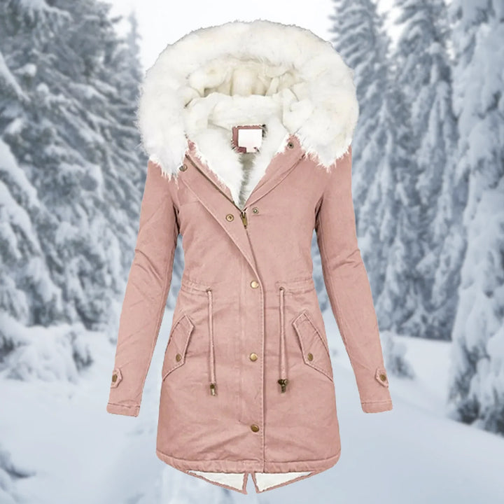 Levoire | Sweatshirt À Capuche À Manches Longues Rennotava Avec Boutons Rosa