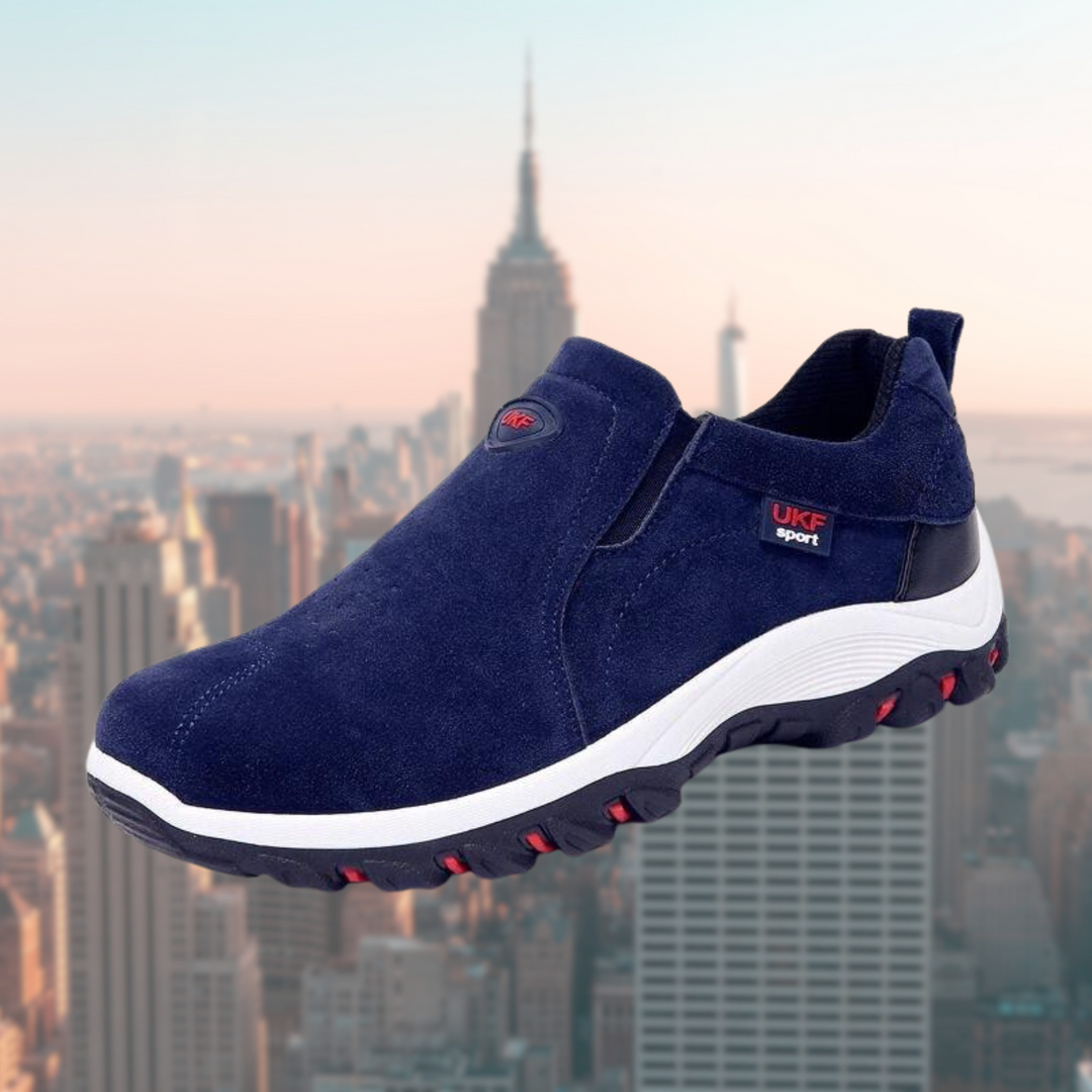 Levoire | Chaussures Orthopédiques Sans Lacets Blå