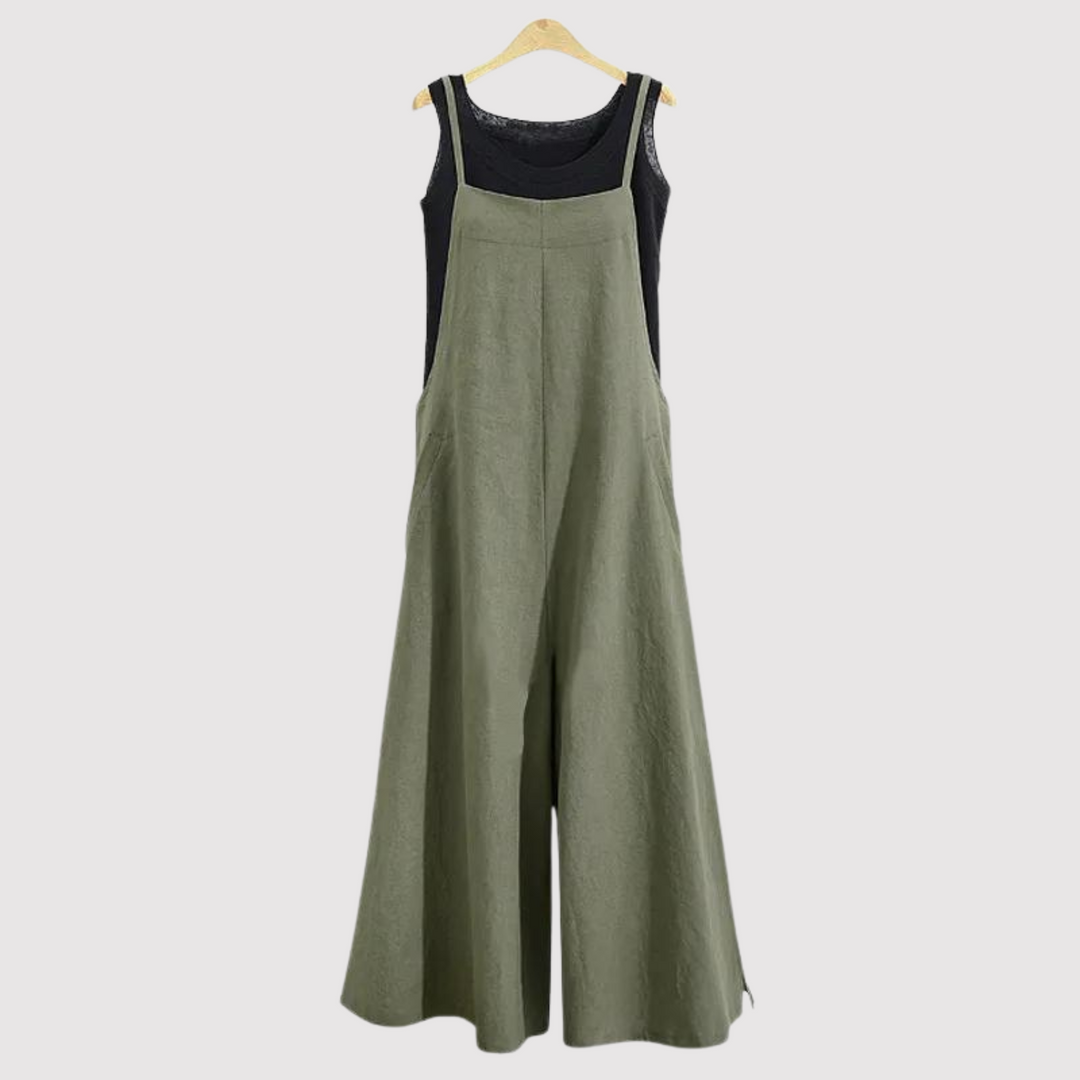 Levoire | Combinaison Sans Manches Design Vert