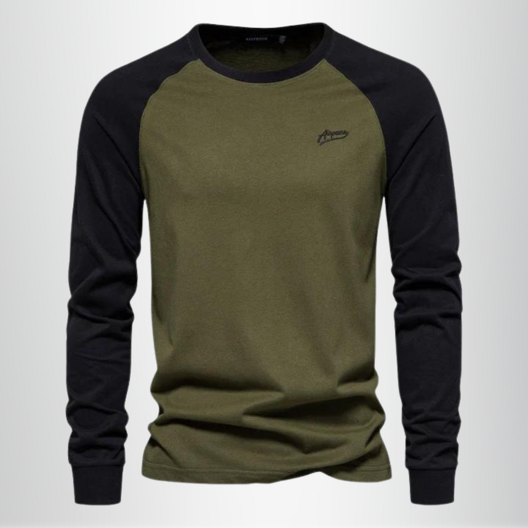 Levoire | Pull À Manches Longues Pour Hommes Vert
