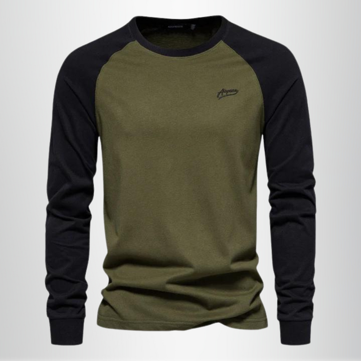 Levoire | Pull À Manches Longues Pour Hommes Vert