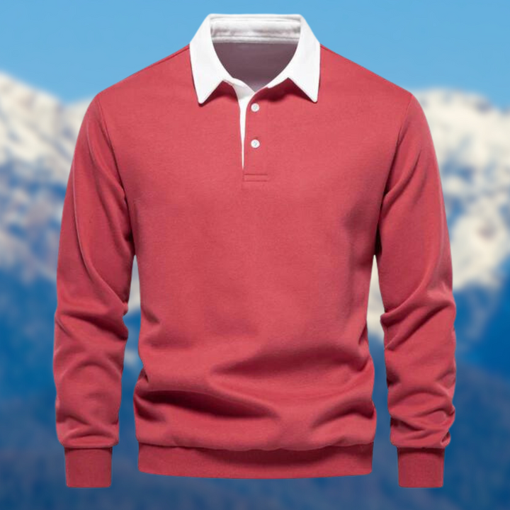Levoire | T-Shirt Polo Décontracté Rot