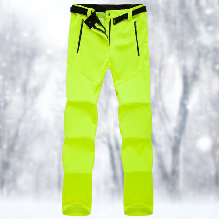 Levoire | Pantalon De Randonnée Durable Et Imperméable Pour Femmes Vert néon