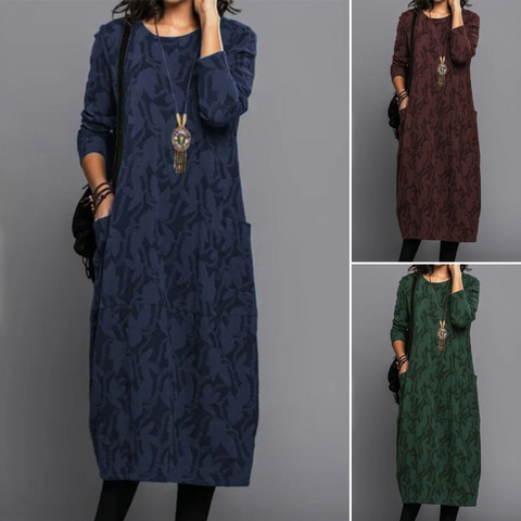 Levoire | Robe à manches longues imprimée